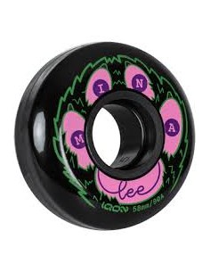Iqon Mina Lee 58mm/90a - Black (4 pcs.) Inline Skate Wheels