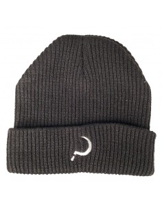 GROUND CONTROL Beanie woven knit black