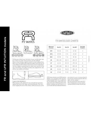 FR - UFR STREET AP INTUITION BOOT black