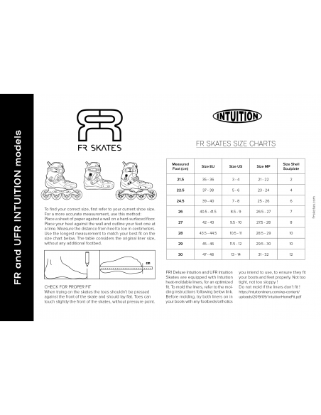 FR - UFR STREET AP INTUITION BOOT black