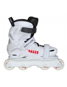 USD GLITCH Vikings on Skates adj. Kids Park Skates White 2