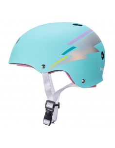 Triple Eight The Certified Sweatsaver Casco - Teal Hologram 2