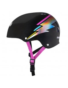 Triple Eight The Certified Sweatsaver Casco - Black Hologram 2