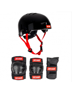 TONY HAWK - PROTEZIONI + CASCO SKATE - BAMBINI