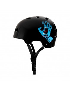 Casco Skateboard - Bullet x Santa Cruz - Screaming Hand -...