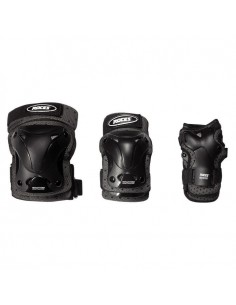 ROCES Junior ventilated 3Pack boy black