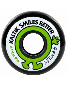 KALTIK Face wheels black 64mm/91A
