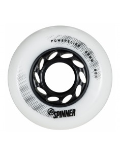 POWERSLIDE Spinner 68/88A White, 4-pack