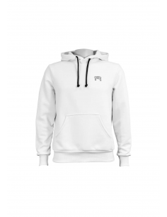 FR - CLASSIC LOGO HOODIE white