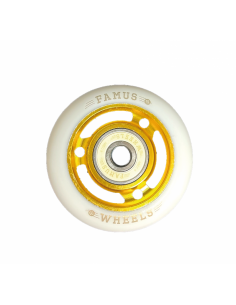 FAMUS wheels 64mm/92A white-gold